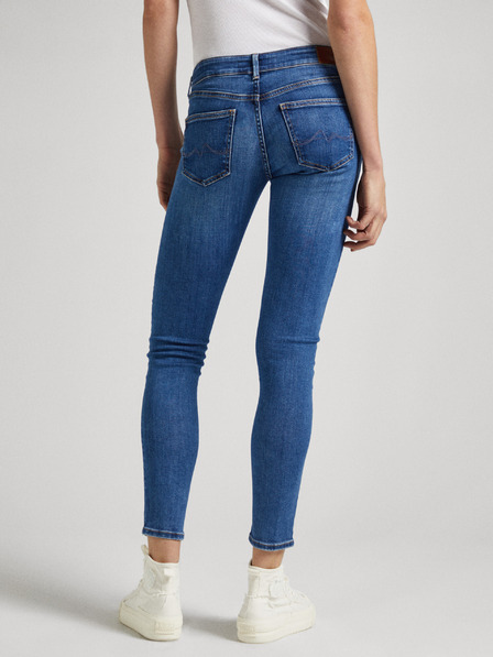 Pepe Jeans Modre ženske kavbojke Skinny Fit Jeans Pepe Jeans