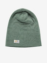 ALPINE PRO Zelena zimska kapa iz merino volne ALPINE PRO Bedade