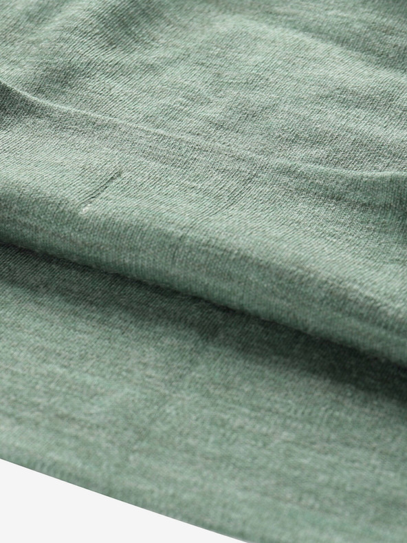 ALPINE PRO Zelena zimska kapa iz merino volne ALPINE PRO Bedade