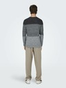 ONLY & SONS Siv moški pulover ONLY & SONS Panter