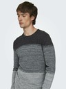 ONLY & SONS Siv moški pulover ONLY & SONS Panter