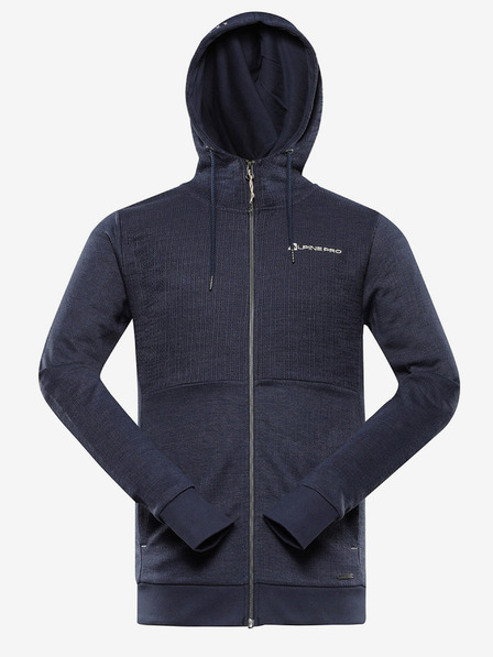 ALPINE PRO Temno modra moška športna majica ALPINE PRO Cooc