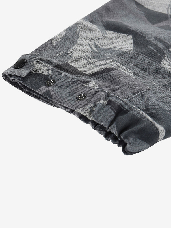 ALPINE PRO Temno sive moške outdoor hlače ALPINE PRO Zarm