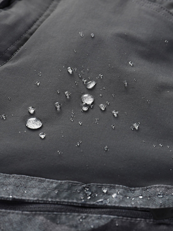 ALPINE PRO Temno sive moške outdoor hlače ALPINE PRO Zarm