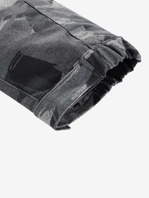 ALPINE PRO Temno sive moške outdoor hlače ALPINE PRO Zarm