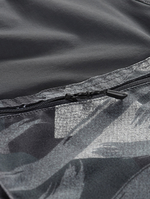 ALPINE PRO Temno sive moške outdoor hlače ALPINE PRO Zarm