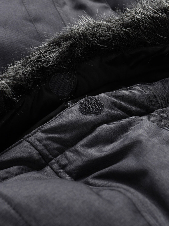 ALPINE PRO Črna moška zimska jakna ALPINE PRO Egyp