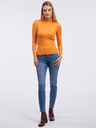 Orsay Oranžni ženski rebrasti pulover ORSAY