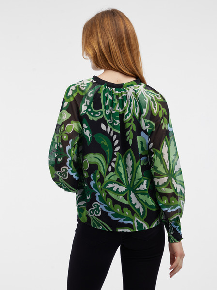 Orsay Zelena ženska vzorčasta bluza ORSAY