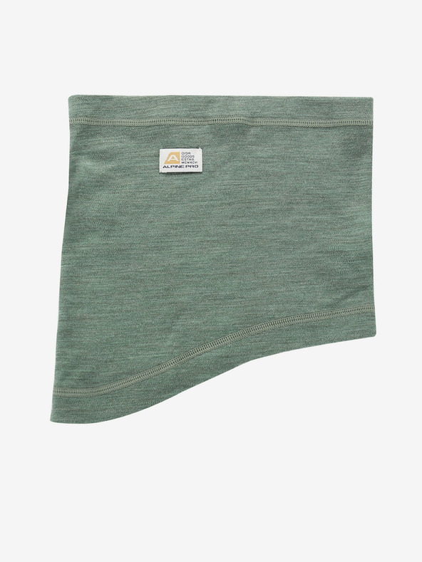 ALPINE PRO Zelena ogrinjalo iz merino volne ALPINE PRO Katane