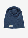 ALPINE PRO Temno modra zimska kapa iz merino volne ALPINE PRO Bedade