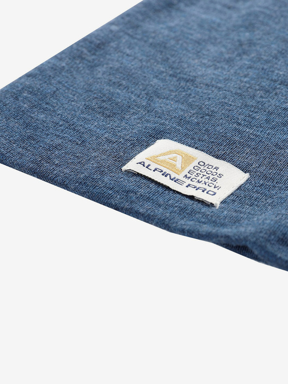 ALPINE PRO Temno modra zimska kapa iz merino volne ALPINE PRO Bedade