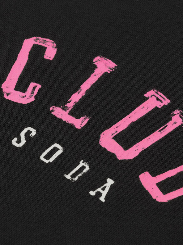 Scotch & Soda Črna ženska kratka majica Scotch & Soda