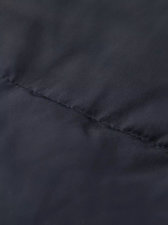 Scotch & Soda Črn ženski zimski prešiti plašč Scotch & Soda