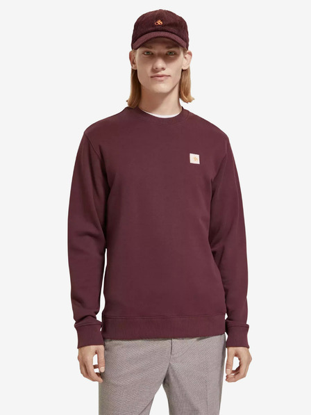 Scotch & Soda Scotch & Soda moška jopa v bordo barvi