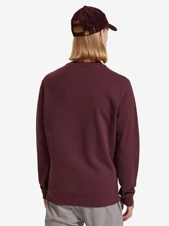 Scotch & Soda Scotch & Soda moška jopa v bordo barvi