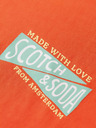 Scotch & Soda Oranžna moška majica Scotch & Soda