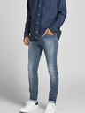 Jack & Jones Modre oprijete kavbojke Jack & Jones Glenn