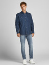 Jack & Jones Modre oprijete kavbojke Jack & Jones Glenn