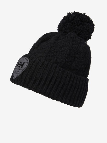Helly Hansen Črna ženska kapa iz merino volne HELLY HANSEN W HOD BEANIE 2.0