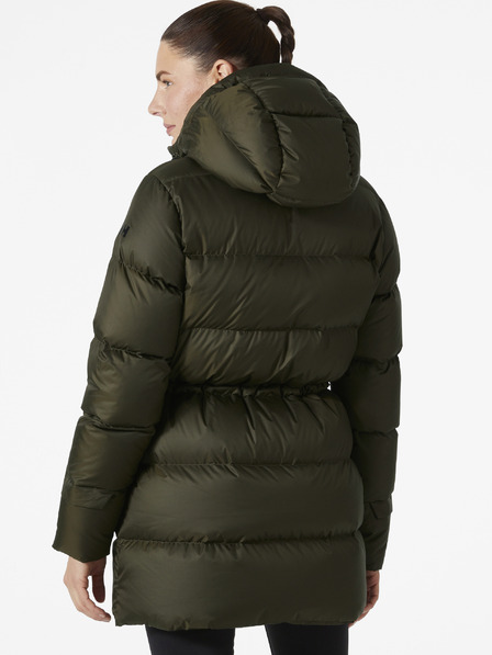 Helly Hansen Kaki ženska zimska prešita puhovka HELLY HANSEN W ESSENCE DOWN PARKA