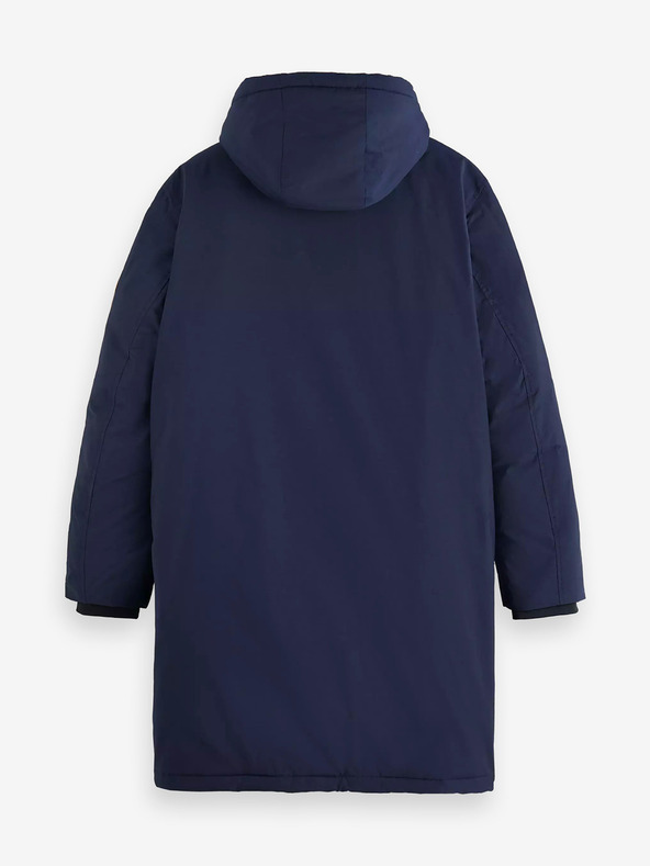 Scotch & Soda Temno modra moška zimska parka Scotch & Soda