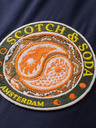 Scotch & Soda Temno modra moška zimska parka Scotch & Soda