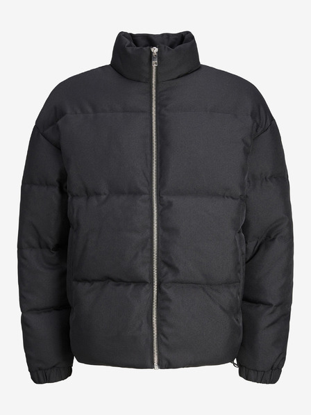 Jack & Jones Črna moška zimska jakna Jack & Jones Urban Quilted