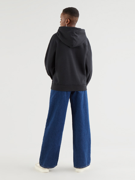 Levi's® Črna ženska majica s kapuco Levi's®