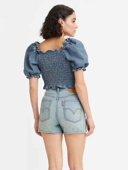 Levi's® Modra ženska bluza z balonastimi rokavi Levi's®