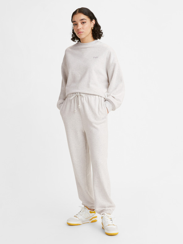 Levi's® Svetlo sive ženske osnovne trenirke Levi's®