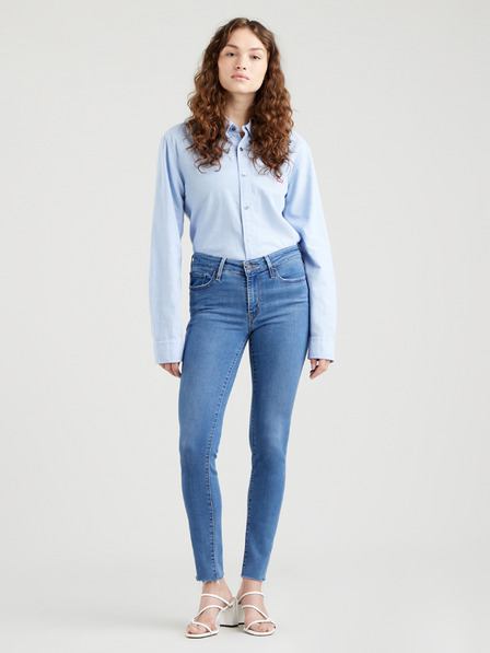 Levi's® Modre ženske kavbojke Levi's® 711 skinny fit