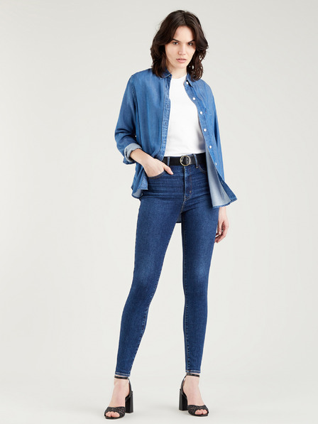 Levi's® Modre ženske kavbojke Levi's® skinny fit