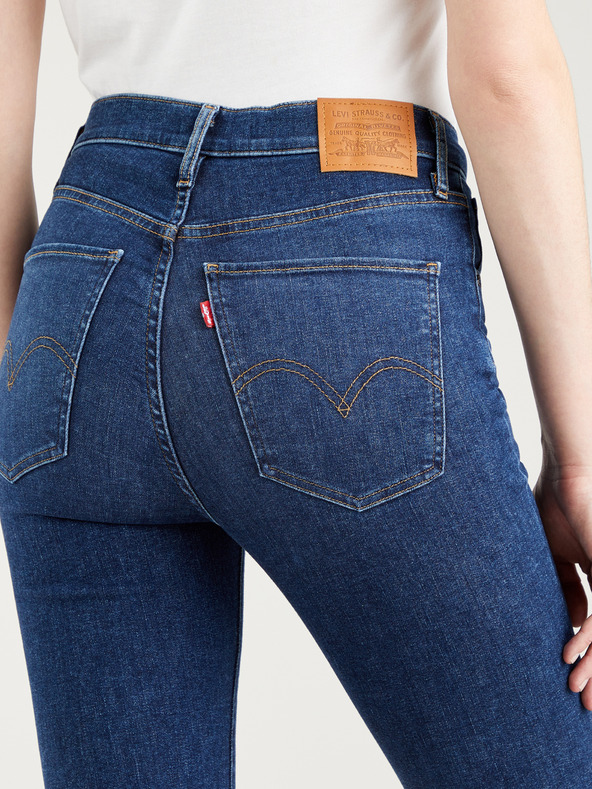 Levi's® Modre ženske kavbojke Levi's® skinny fit