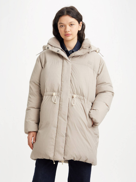 Levi's® Bež Levi's® Bubble ženska zimska jakna