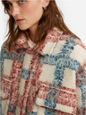 Levi's® Bež ženska karirasta jakna Levi's® Sherpa