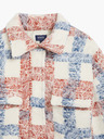 Levi's® Bež ženska karirasta jakna Levi's® Sherpa