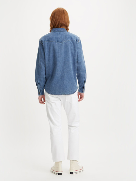 Levi's® Modra moška majica Levi's® Western iz džinsa