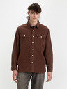 Levi's® Temno rjava moška majica Levi's® Jackson Worker iz manšestra