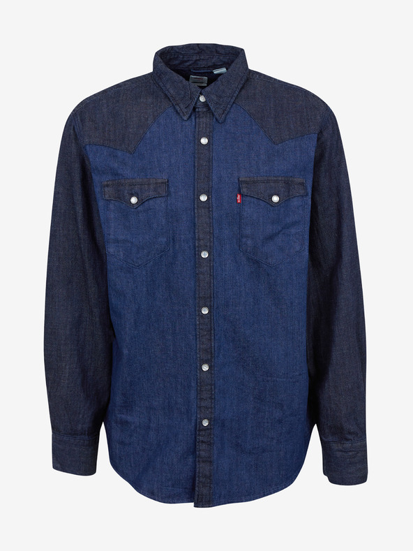 Levi's® Temno modra moška majica Levi's® Barstow Western Standard Denim Shirt