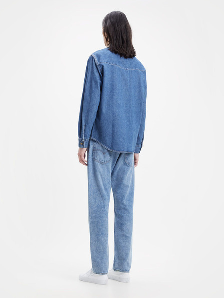 Levi's® Modra moška majica Levi's® Western iz džinsa