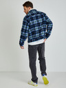 Levi's® Modra moška kockasta srajca Levi's® iz volnene mešanice