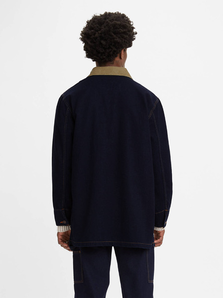 Levi's® Temno modra moška jeans jakna Levi's® Cypress iz volnene mešanice