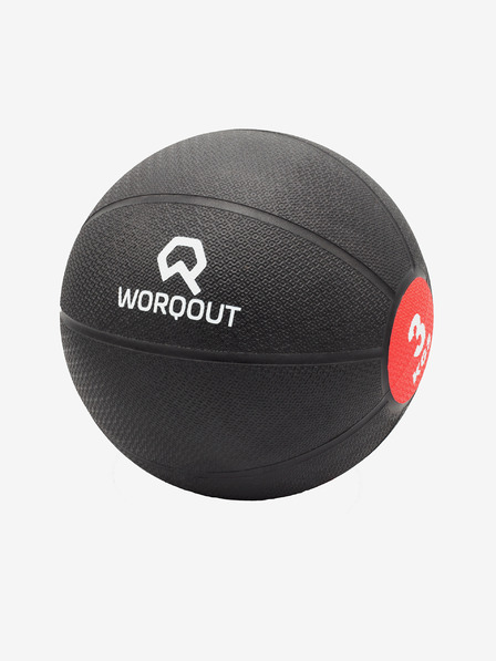 Worqout Črna medicinska žoga Worqout