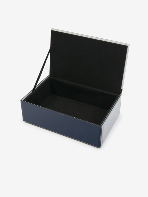 SIFCON Temno modra steklena škatla za shranjevanje SIFCON