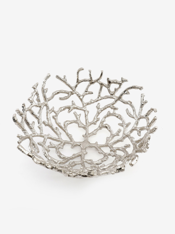 SIFCON Okrasna skleda v srebrni barvi SIFCON Labirint