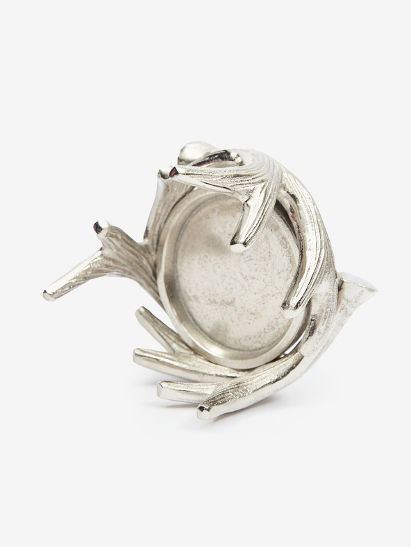 SIFCON Svečnik za čajno lučko SIFCON Antlers srebrne barve