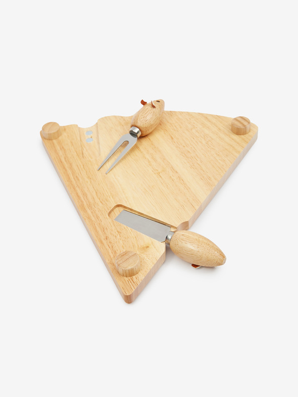SIFCON Lesena deska za sir in komplet nožev SIFCON