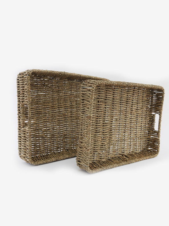 SIFCON Komplet dveh pladnjev iz morske trave SIFCON