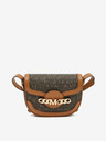 Michael Kors Temno rjava torbica Michael Kors Hally Crossbody